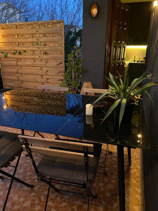 Charming Apartment In A Duplex With Garden & Balcony Cunit Kültér fotó